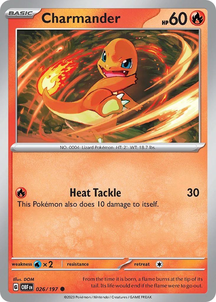 sv3-26 Charmander 026/197 Common