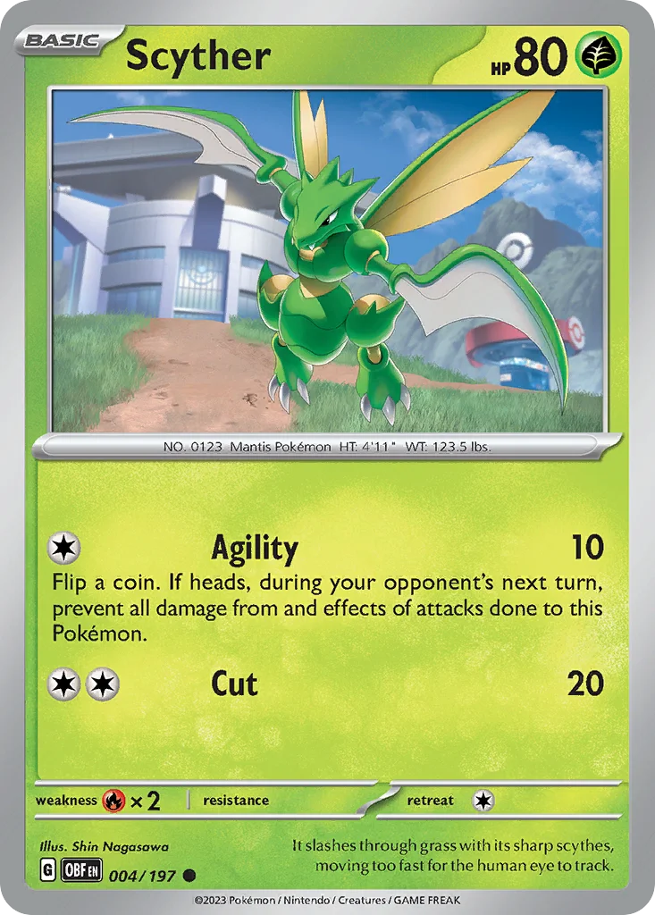 sv3-4 Scyther 004/197 Common