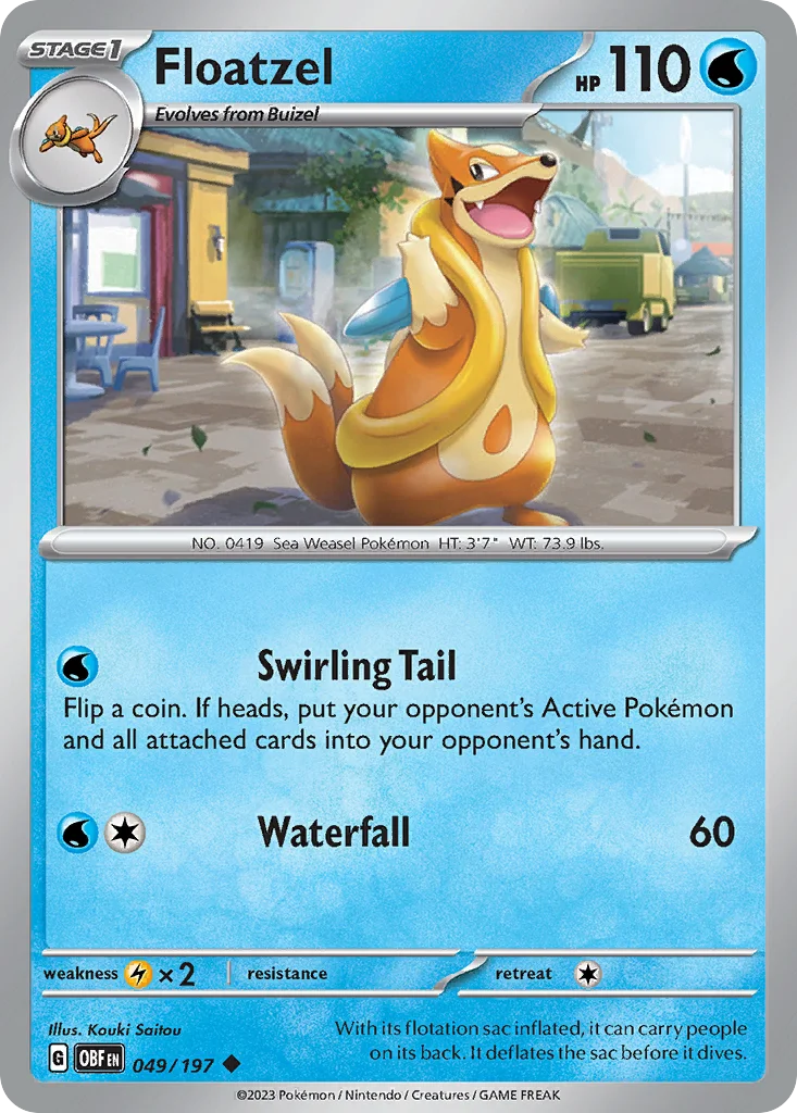 Floatzel 049/197 Uncommon