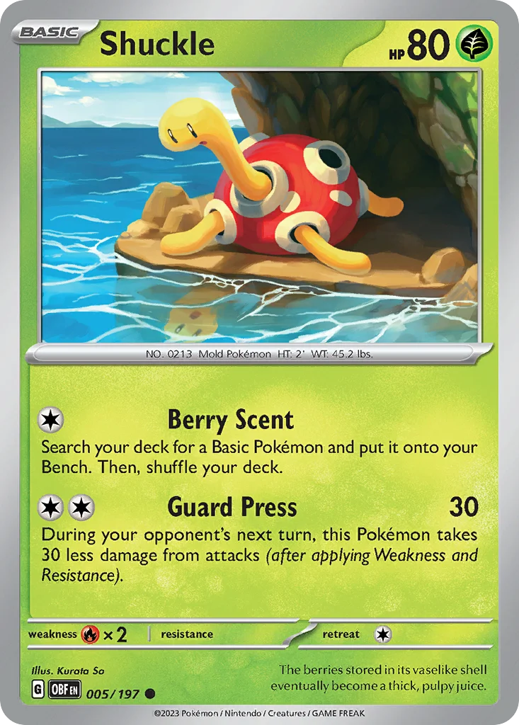sv3-5 Shuckle 005/197 Common