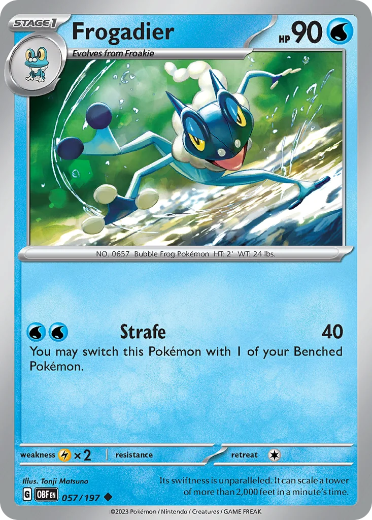 Frogadier 057/197 Uncommon