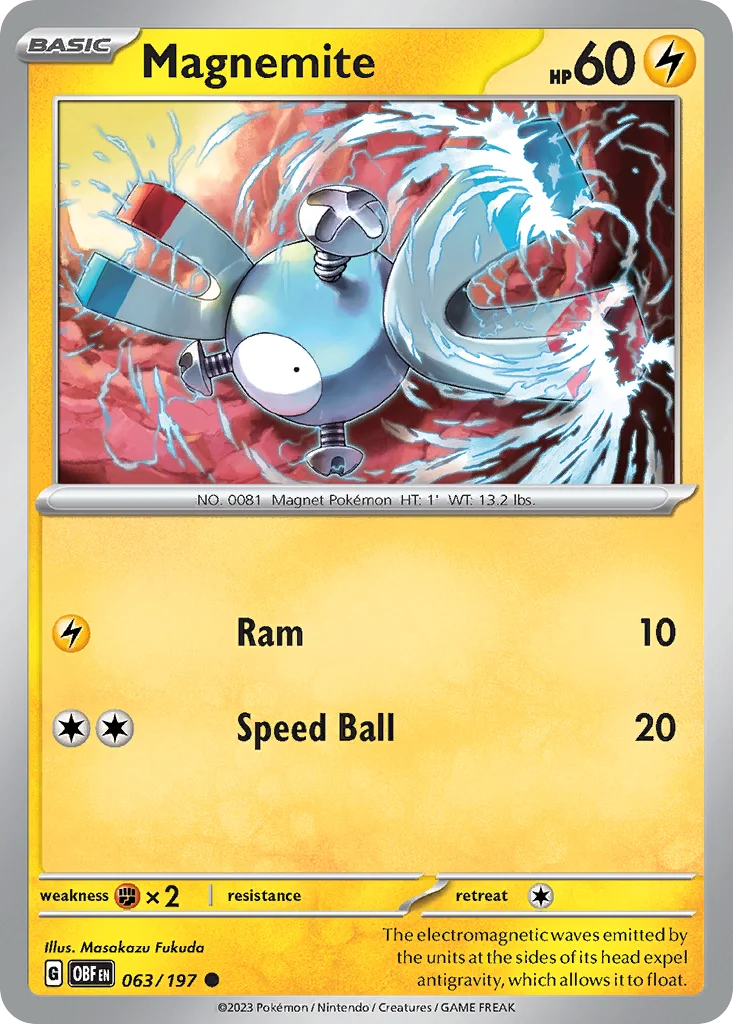 Magnemite 063/197 Common