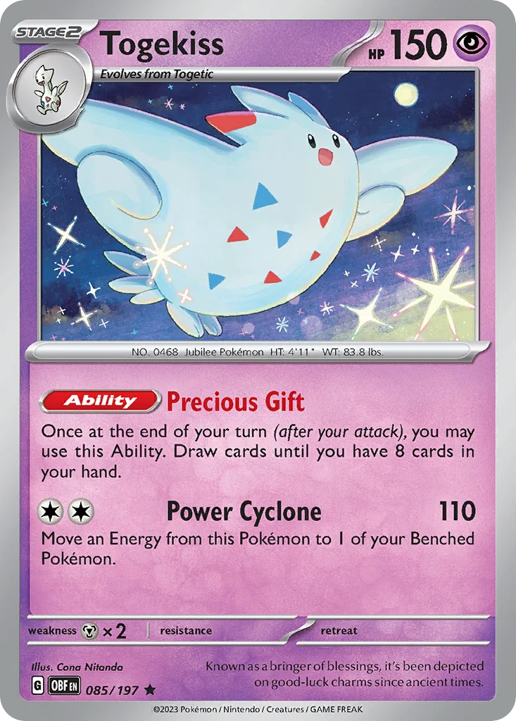 Togekiss 085/197 Rare