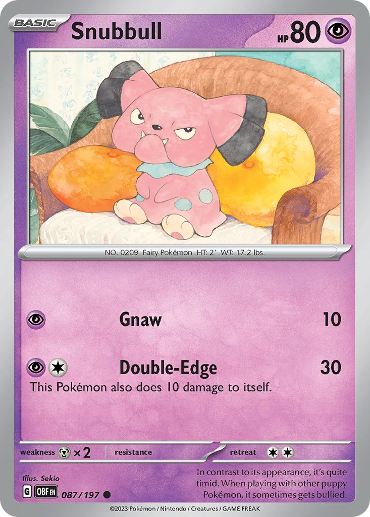 Snubbull 087/197 Common