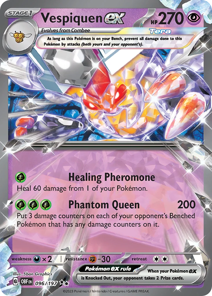 Vespiquen ex 096/197 Double rare