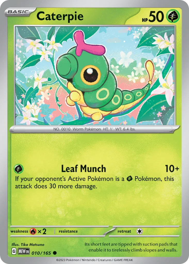 sv3pt5-10 Caterpie 010/165 Common