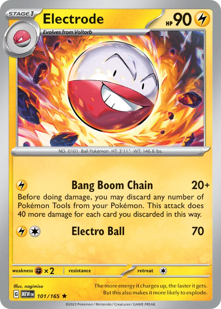Electrode 101/165 Rare