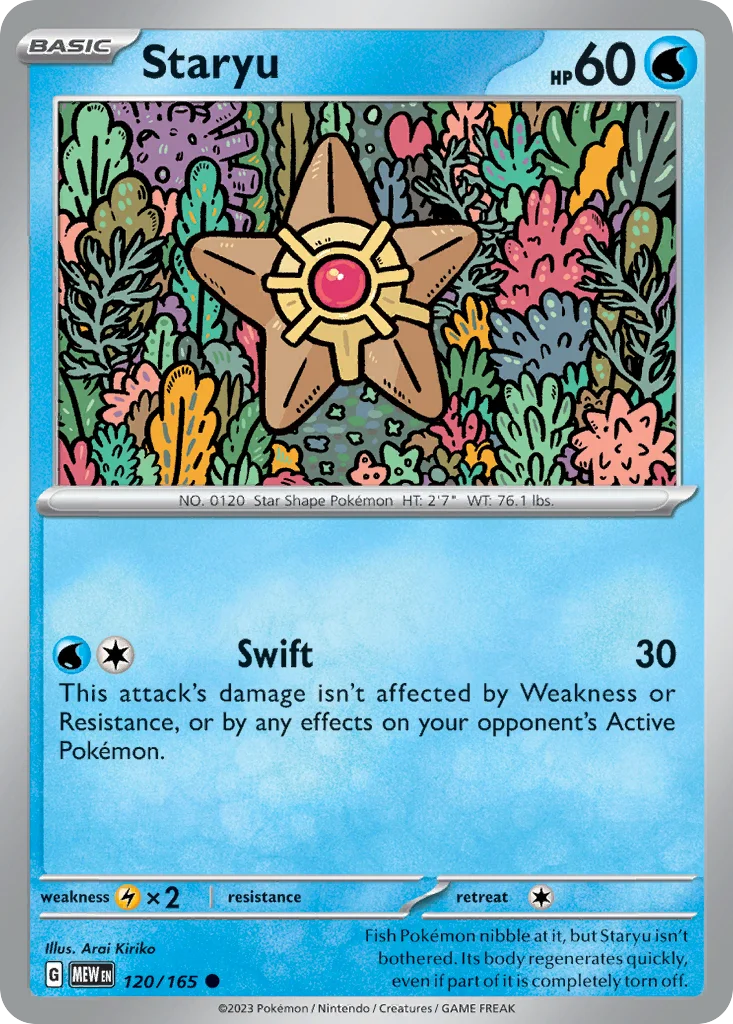 Staryu 120/165 Common