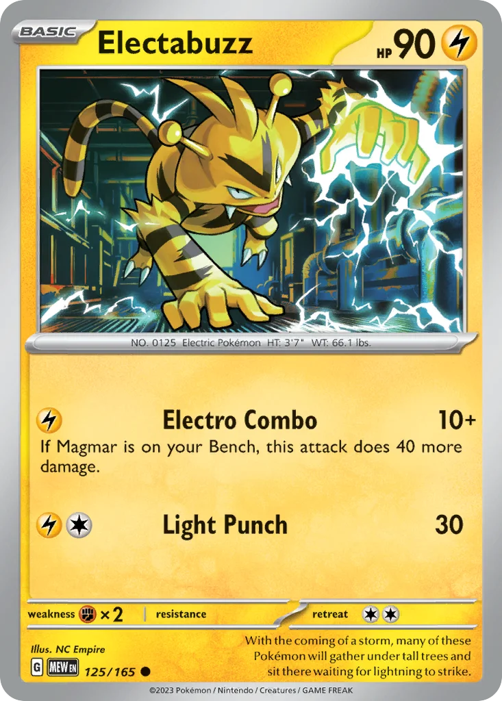 Electabuzz 125/165 Common