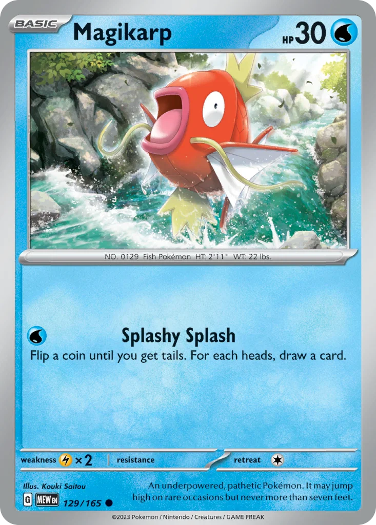Magikarp 129/165 Common