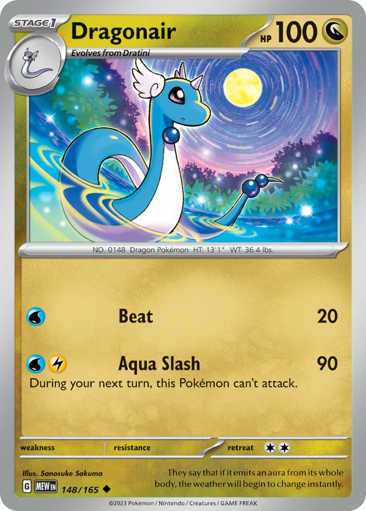 Dragonair 148/165 Uncommon