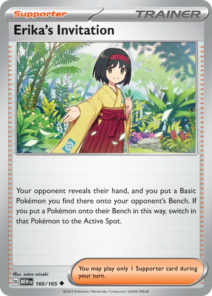 Erika's Invitation 160/165 Uncommon