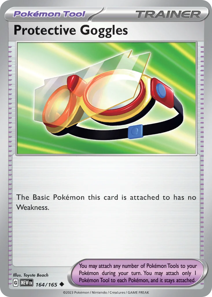 Protective Goggles 164/165 Uncommon