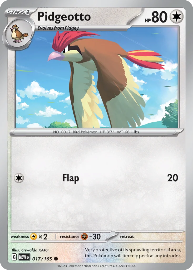 sv3pt5-17 Pidgeotto 017/165 Common