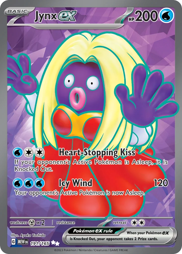 Jynx ex 191/165 Ultra rare