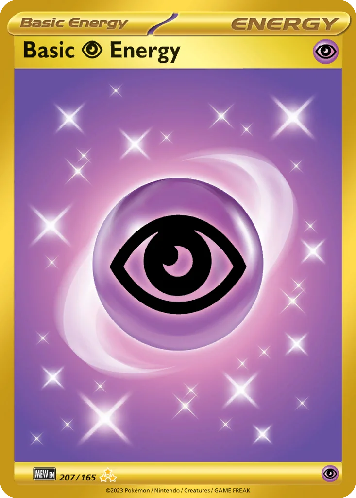 Basic Psychic Energy 207/165 Hyper rare