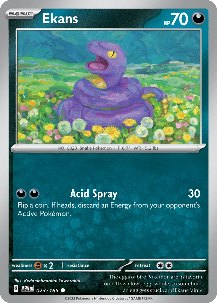 sv3pt5-23 Ekans 023/165 Common
