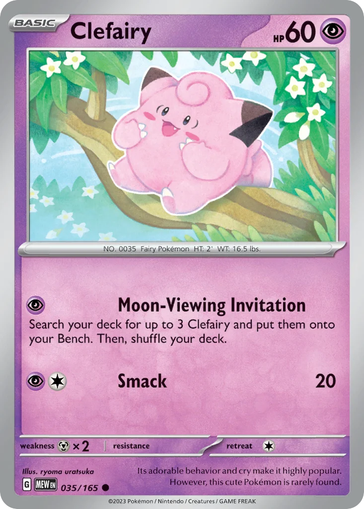 sv3pt5-35 Clefairy 035/165 Common