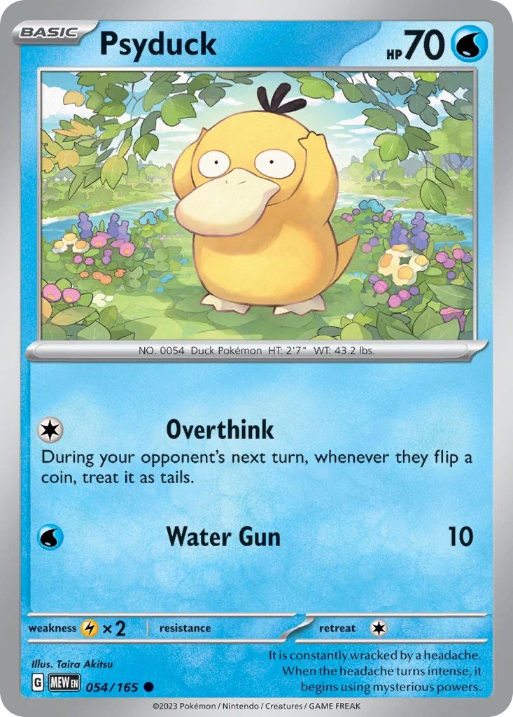Psyduck 054/165 Common