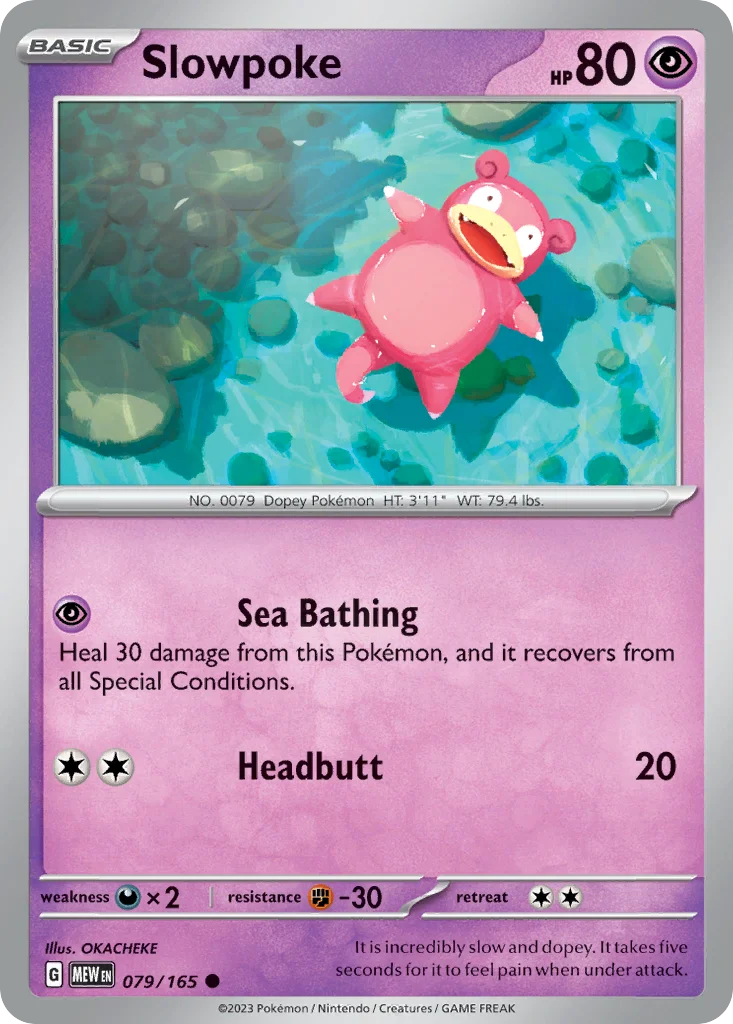 Slowpoke 079/165 Common