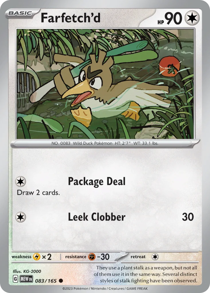Farfetch'd 083/165 Common