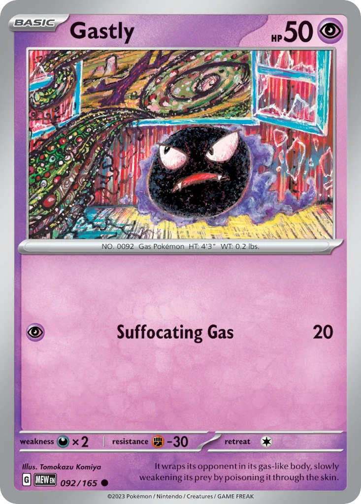 Gastly 092/165 Common