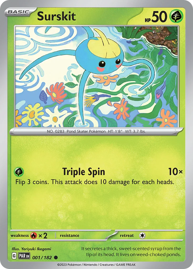Surskit 001/182 Common