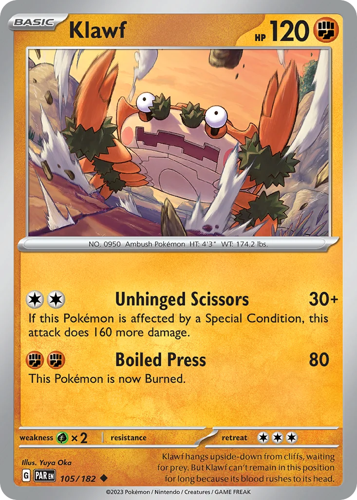 Klawf 105/182 Uncommon