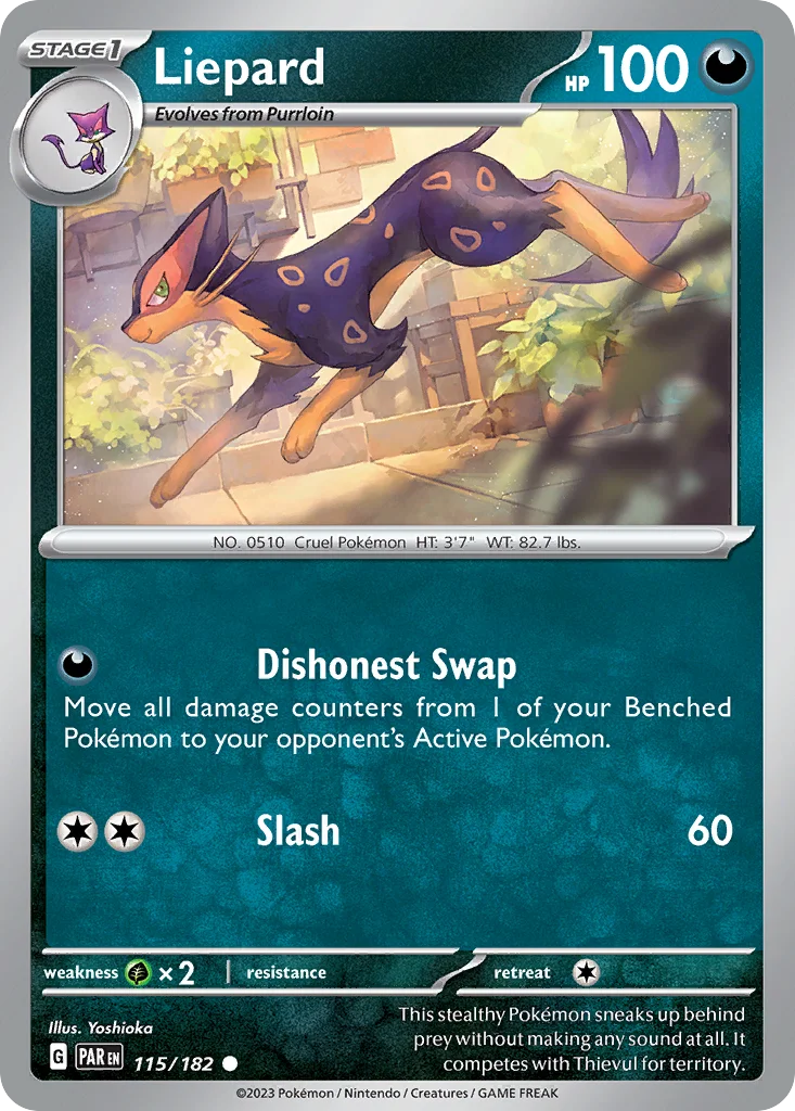 Liepard 115/182 Common