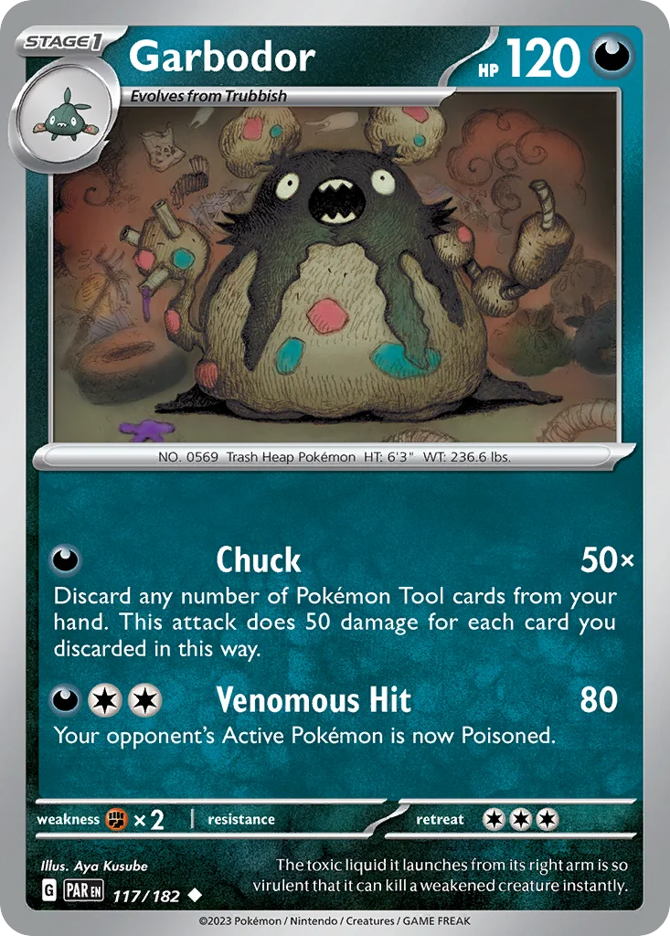 Garbodor 117/182 Uncommon