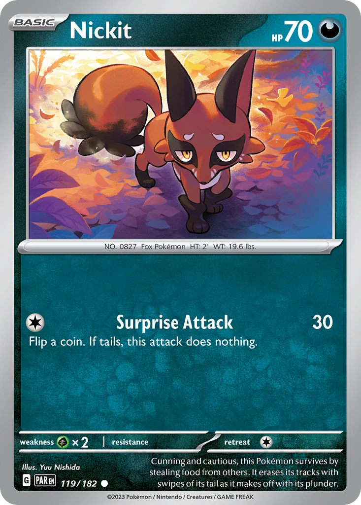 Nickit 119/182 Common