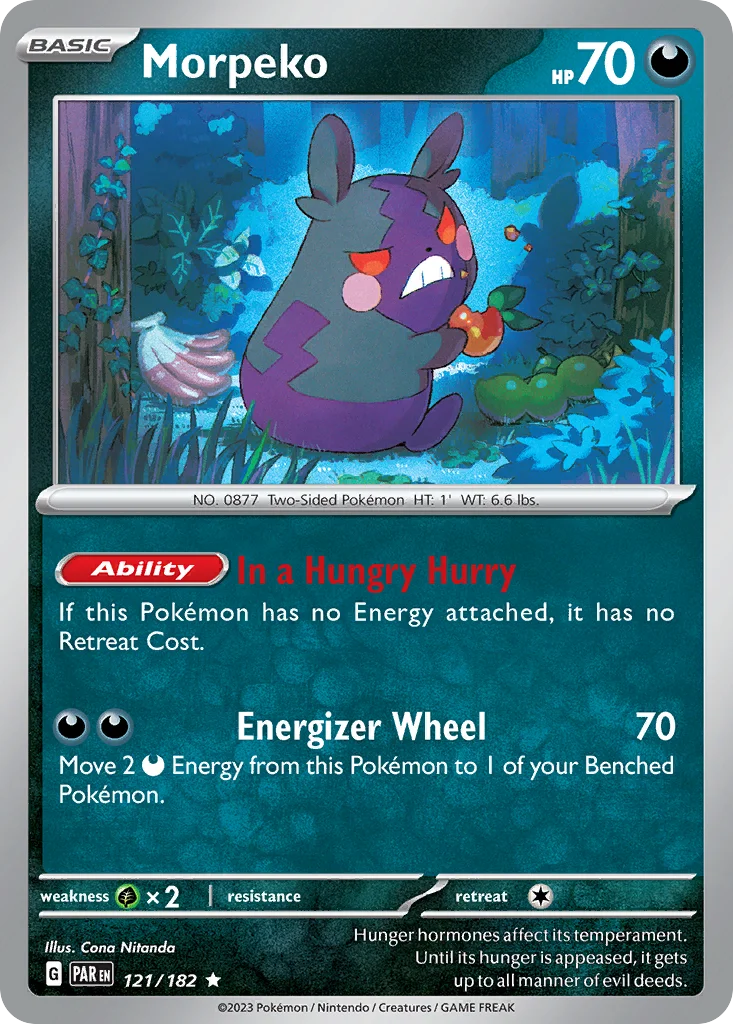 Morpeko 121/182 Rare