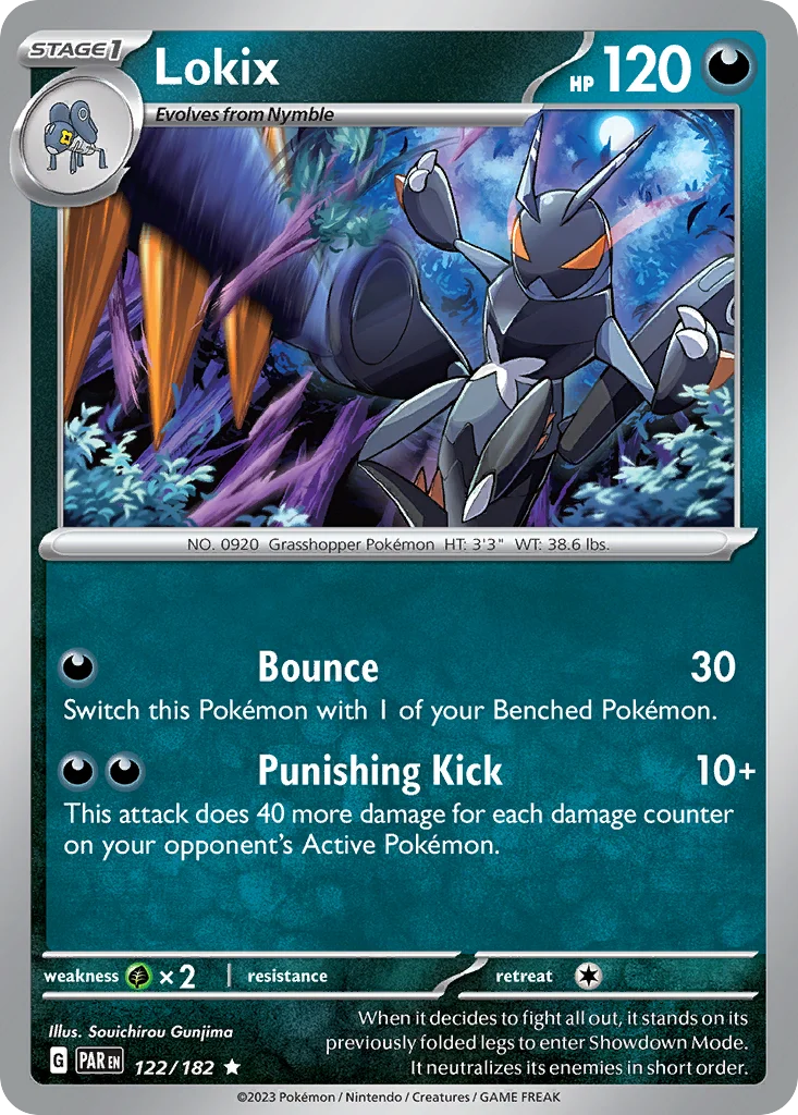 Lokix 122/182 Rare