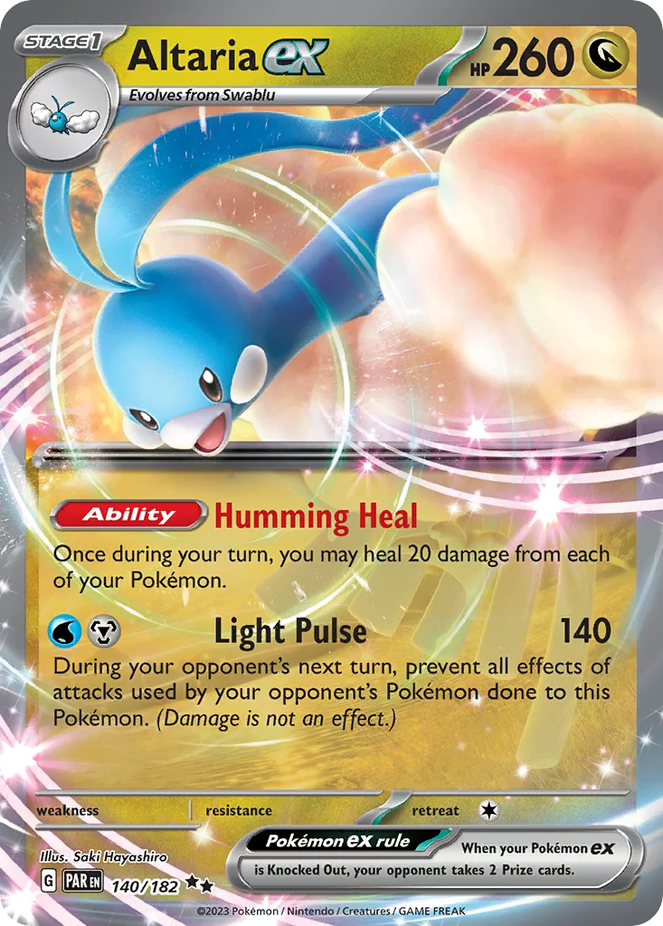 Altaria ex 140/182 Double rare
