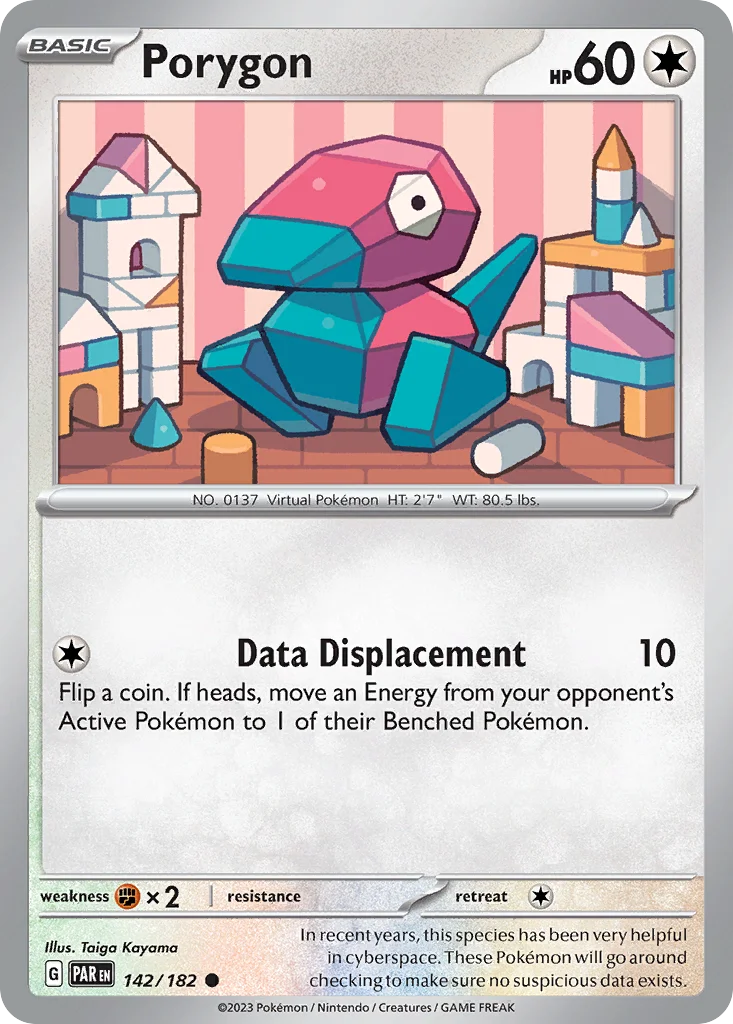 Porygon 142/182 Common