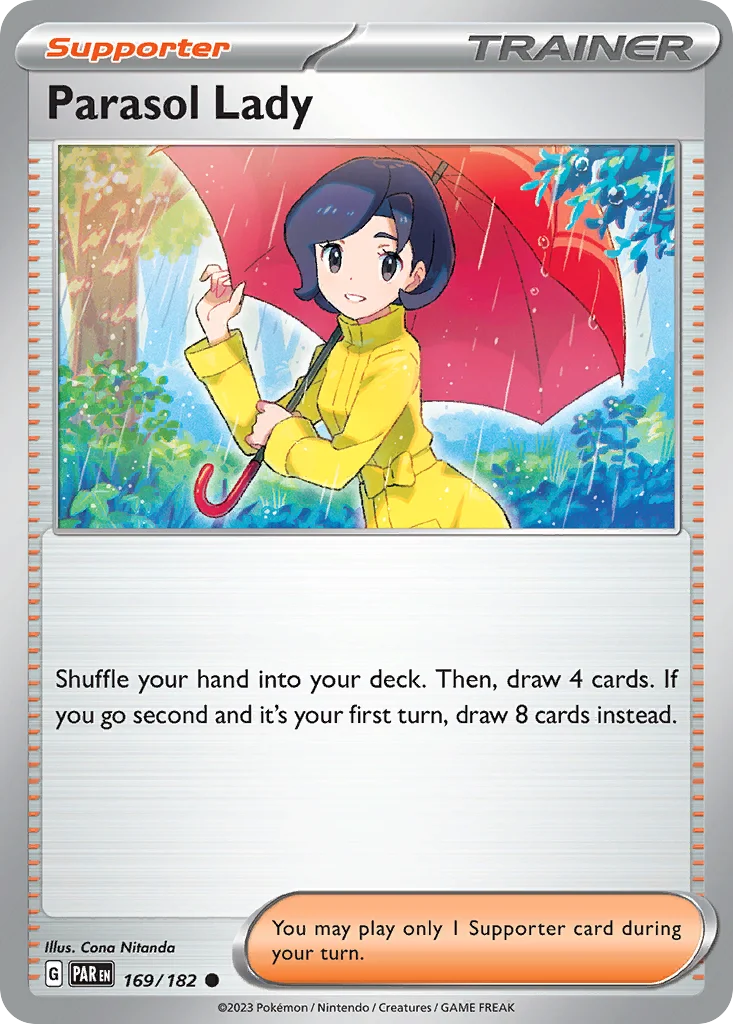 Parasol Lady 169/182 Common