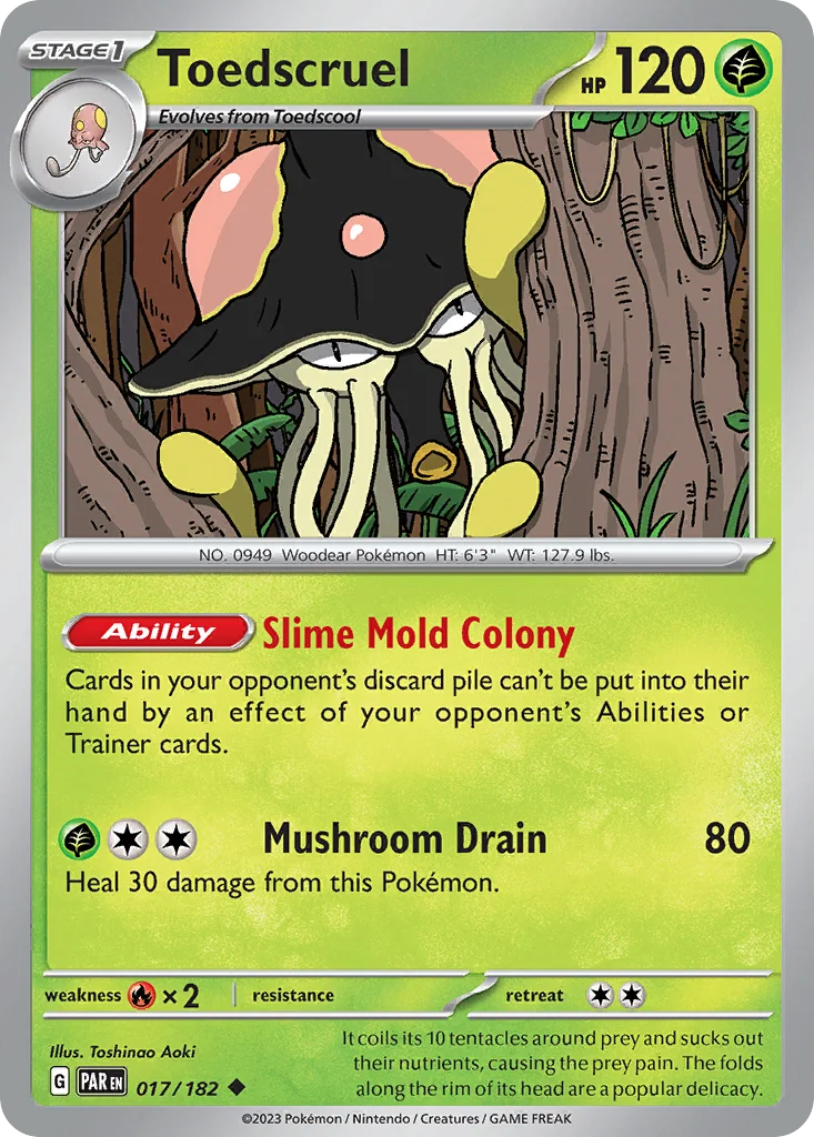 Toedscruel 017/182 Uncommon