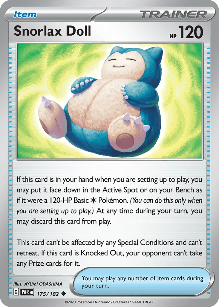 Snorlax Doll 175/182 Uncommon