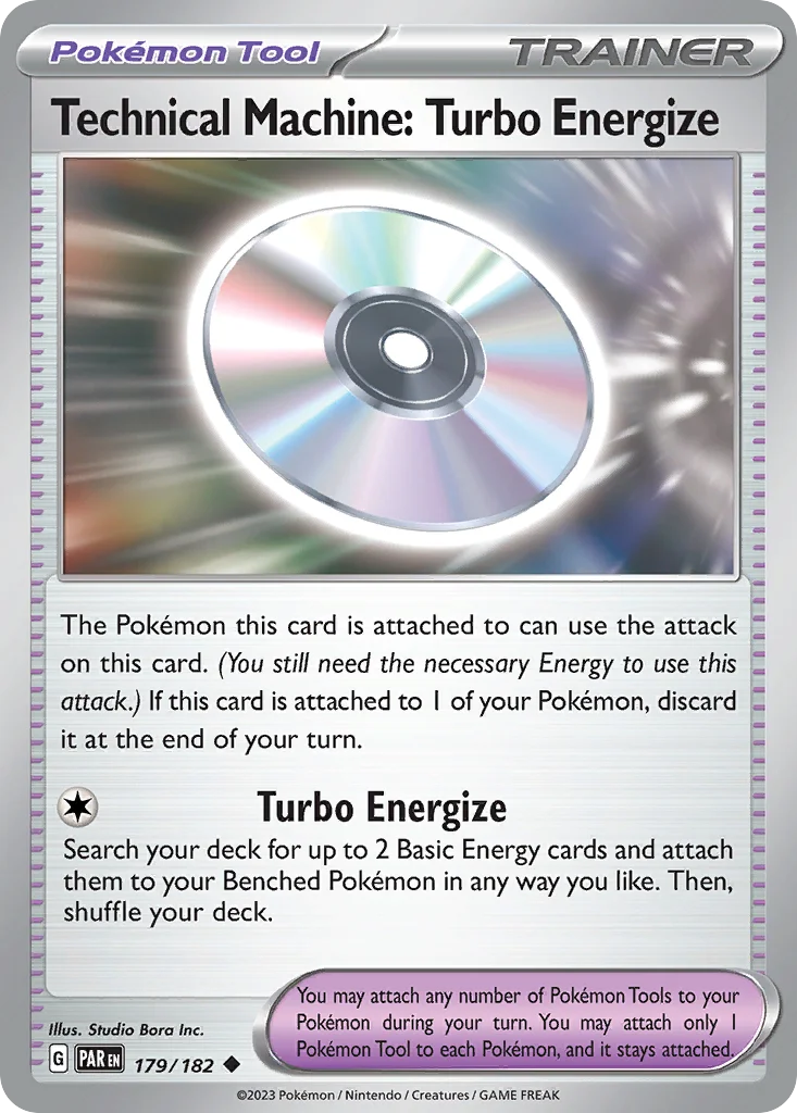 Technical Machine: Turbo Energize 179/182 Uncommon