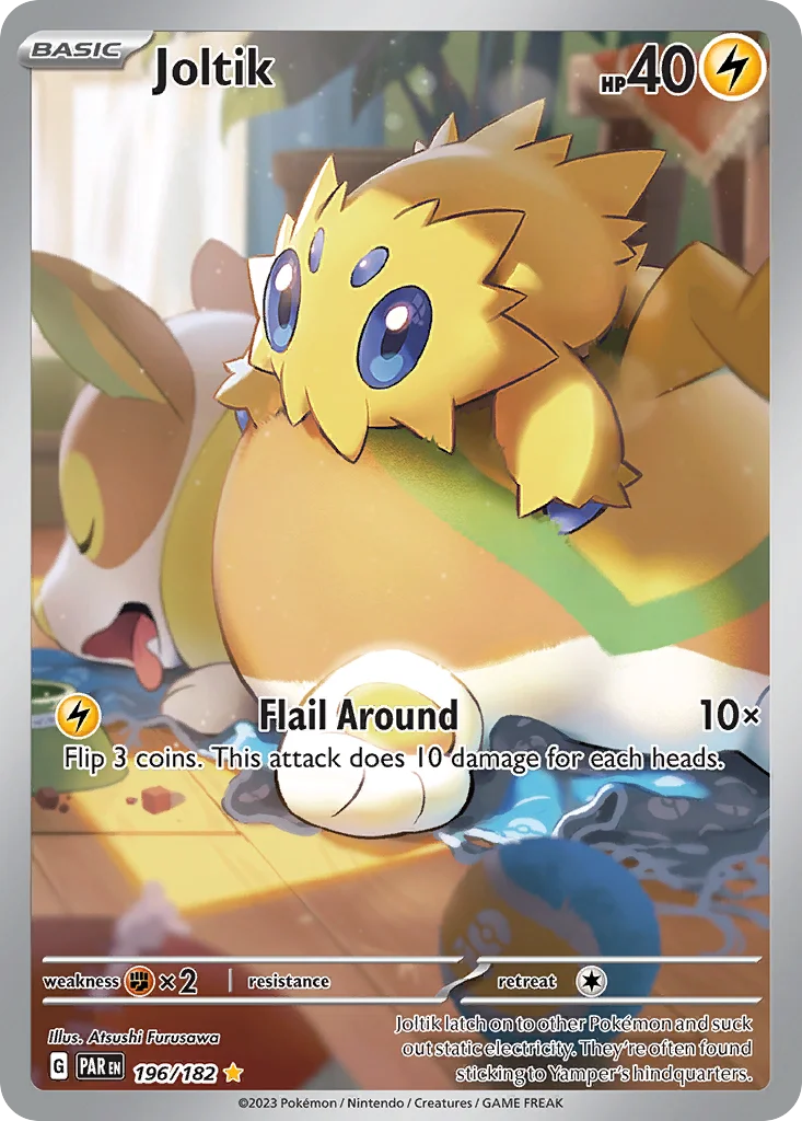 sv4-196 Joltik 196/182 Illustration rare