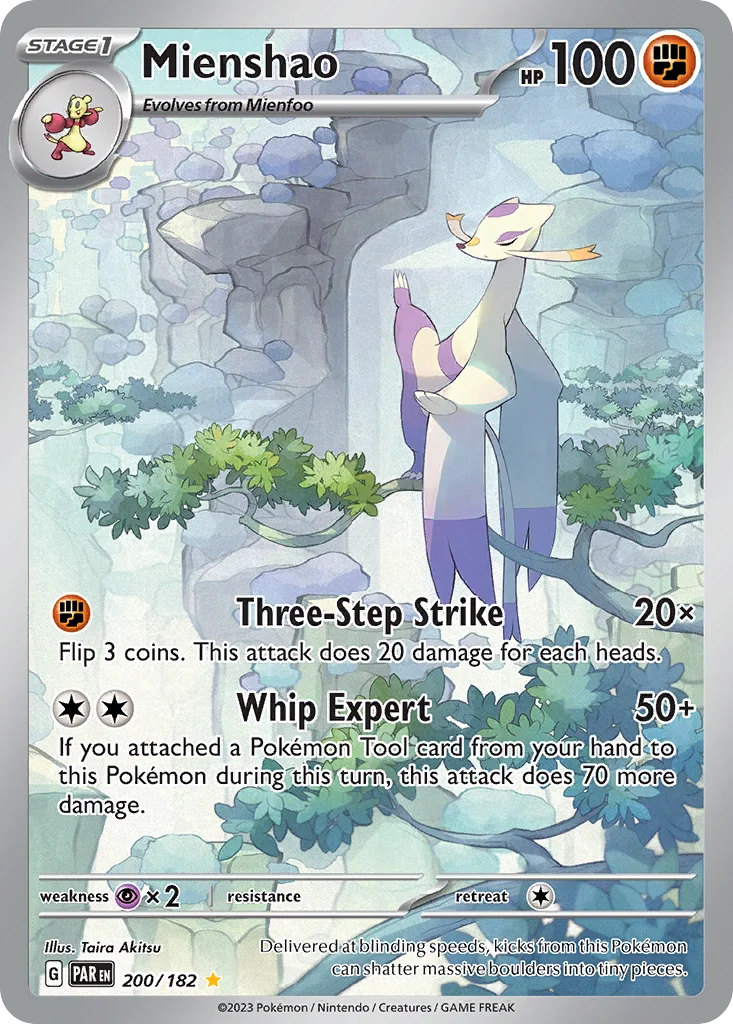 Mienshao 200/182 Illustration rare