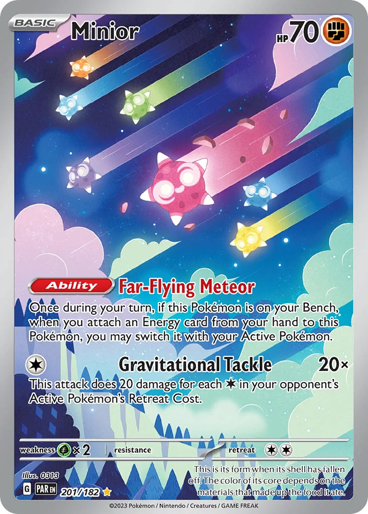 Minior 201/182 Illustration rare