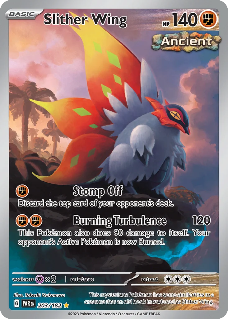 Slither Wing 203/182 Illustration rare