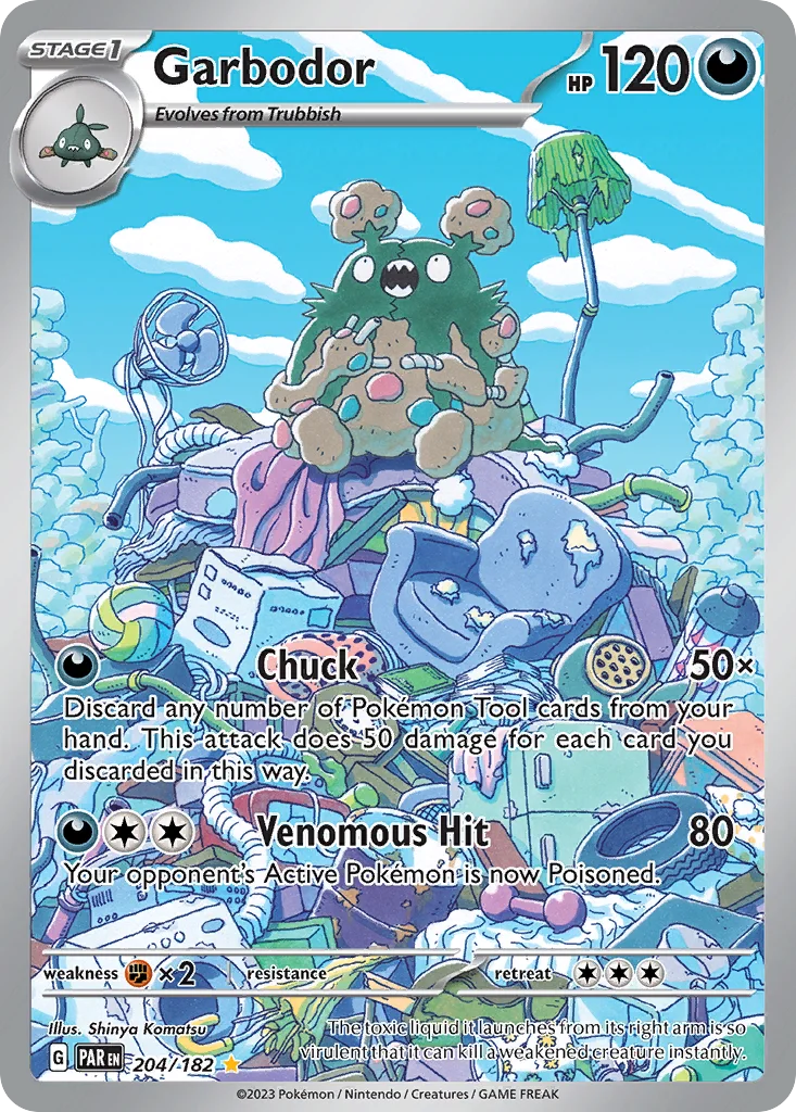 Garbodor 204/182 Illustration rare