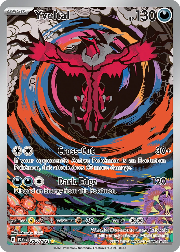 sv4-205 Yveltal 205/182 Illustration rare