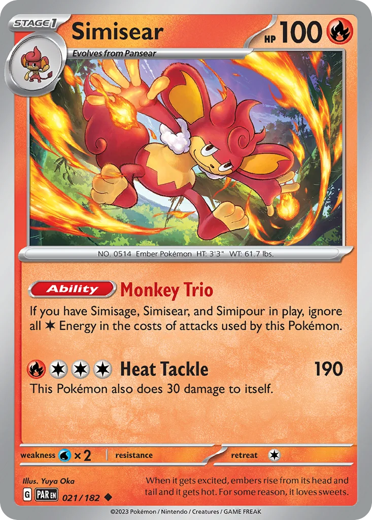 Simisear 021/182 Uncommon