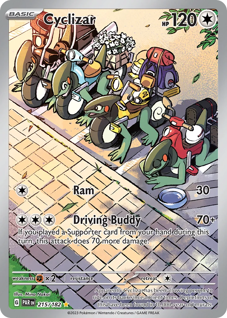 Cyclizar 215/182 Illustration rare