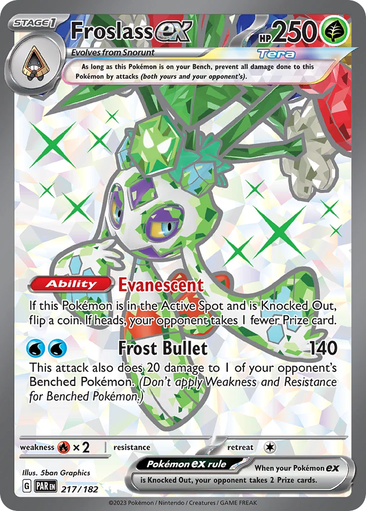 Froslass ex 217/182 Ultra rare
