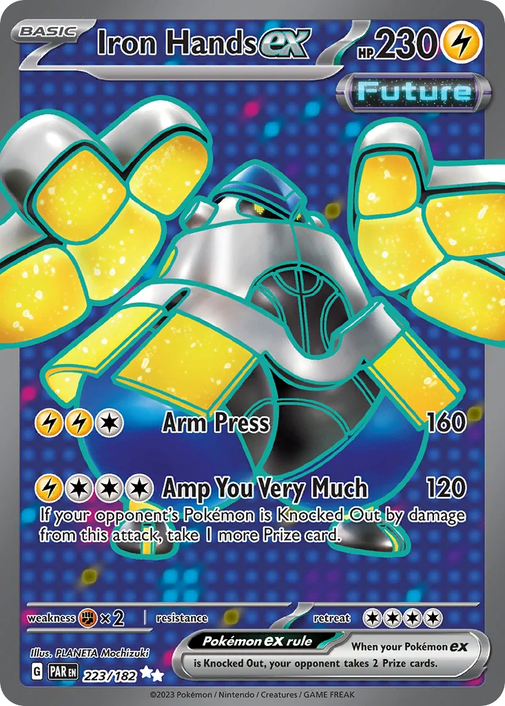 sv4-223 Iron Hands ex 223/182 Ultra rare
