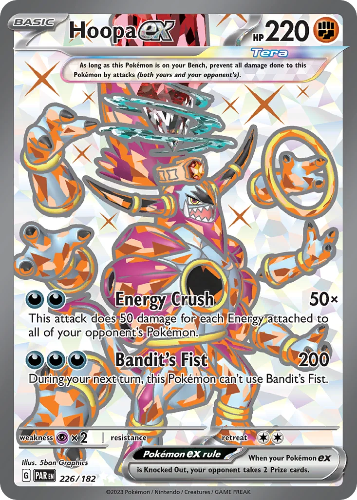 Hoopa ex 226/182 Ultra rare